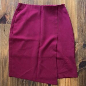 NWOT BCBGMAXAZRIA Asymmetrical Skirt